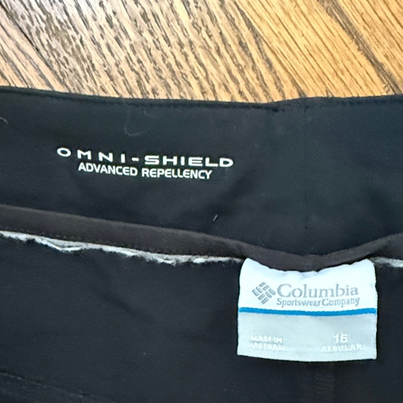 B17 Columbia Sportswear Company Elegant Black Women's 16 Track Pants - Picture 2 of 4